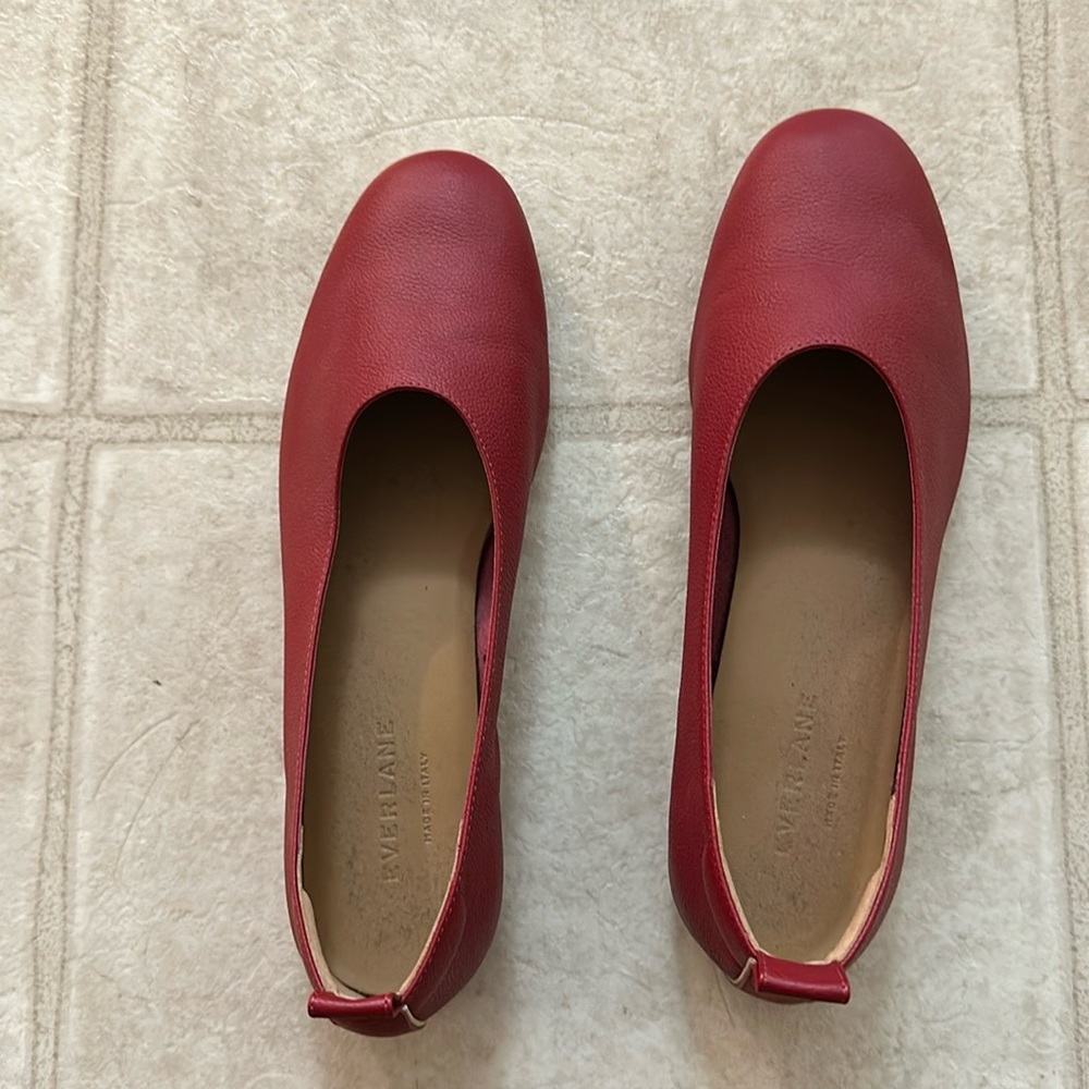 Size 7.5 Italian the leather day glove shoes